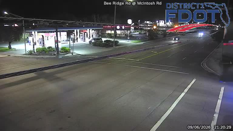 SA Bee Ridge Rd (SR758) @ Mcintosh Rd 1254/844