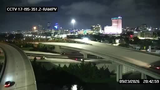 I-95 NB Ramp V to I-10 WB - CCTV_17