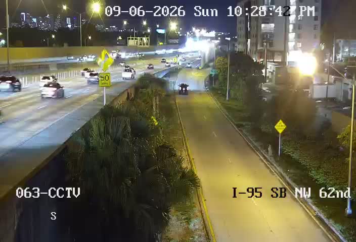 I-95 SB NW 62nd St