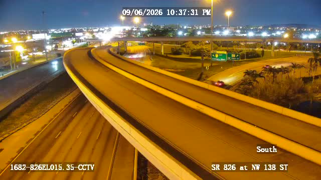 SR-826 @ NW 138TH ST
