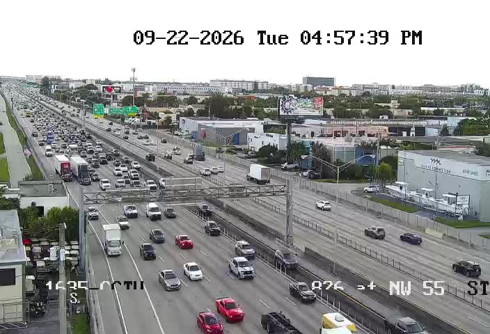 SR-826 @ NW  55TH  ST