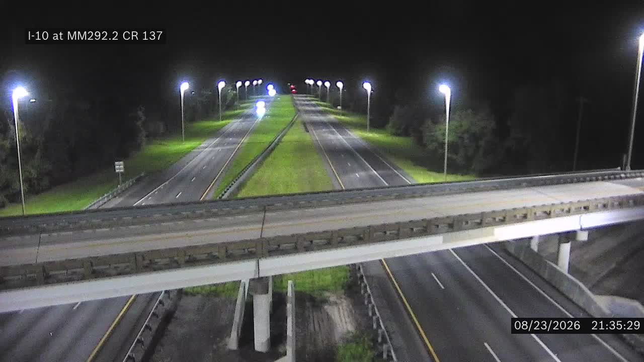 Photo from camera: I-10 @ CR-137 (E)