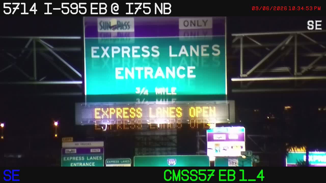 5714 MP 1.4 (S-E Connector from Sawgrass Expy)