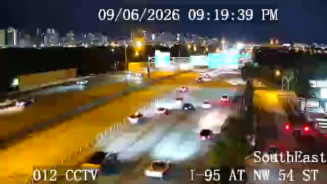 I-95 at Northwest 54th Street