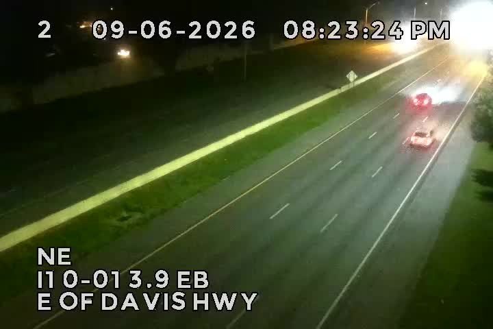 I10-MM 013.9EB E of Davis Hwy