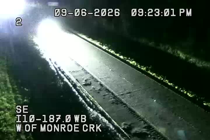 I10-MM 187WB-W of Monroe Crk