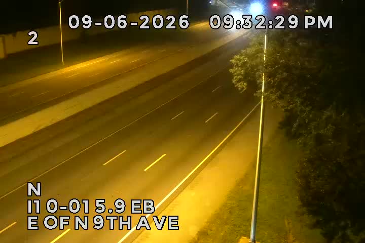 I10-MM 015.9EB-E of N 9th Ave