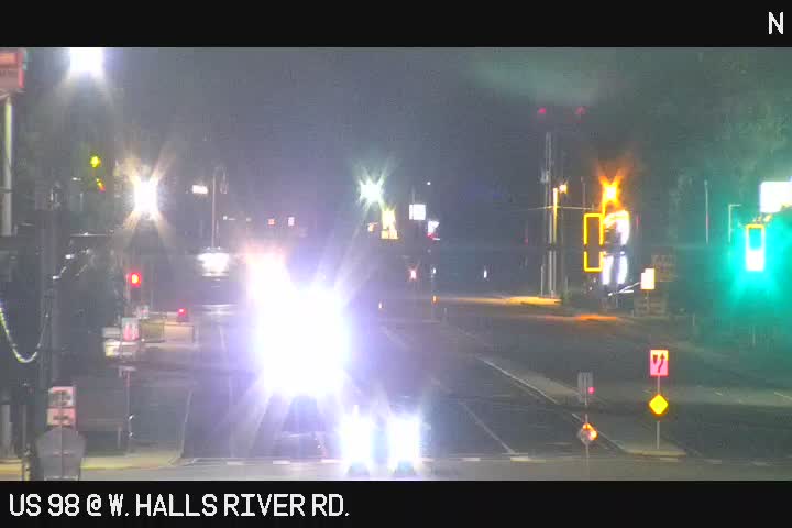 US-19/US-98 at W Halls River Rd