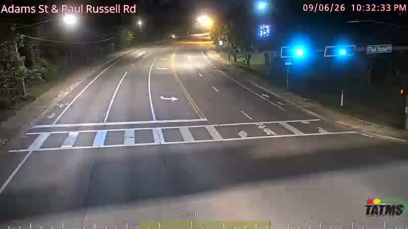 Adams St & Paul Russell Rd
