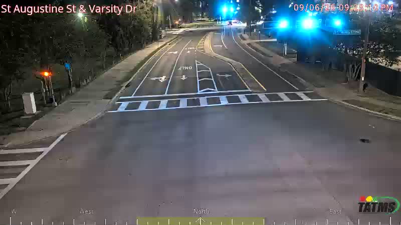 St Augustine St & Varsity Dr