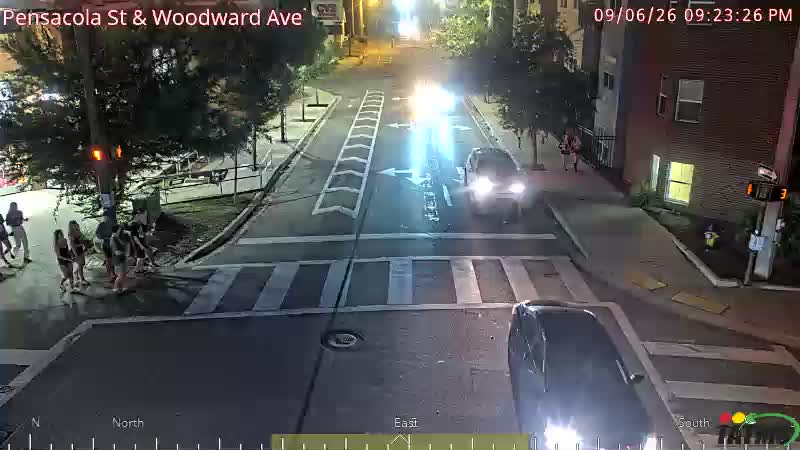 Pensacola St & Woodward Ave