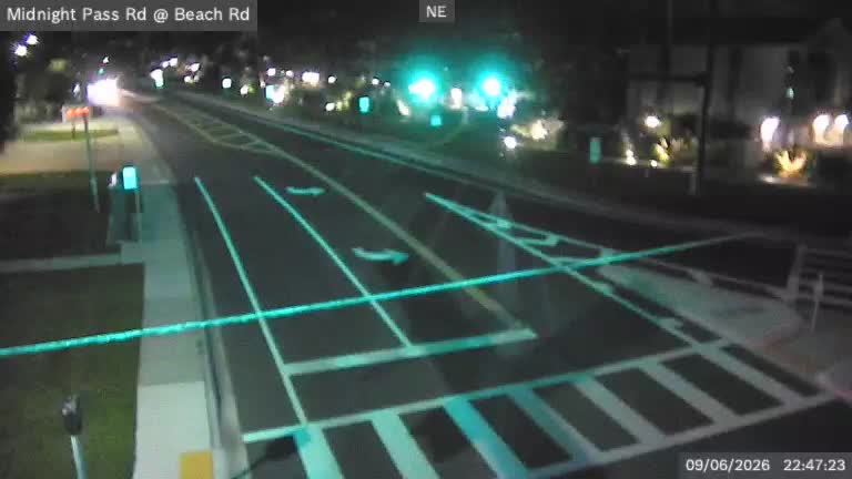 SA Midnight Pass Rd @ Beach Rd