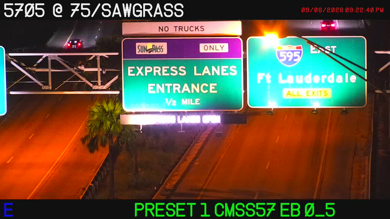 5705 MP 0.5 (E of Weston Rd)