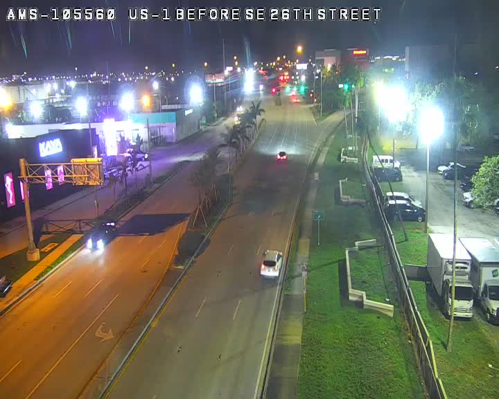 US-1 before SE 26th Street