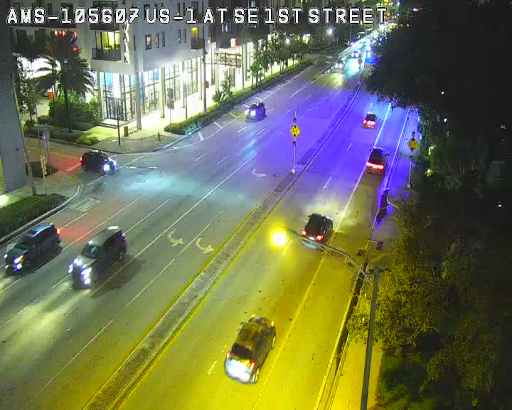 US-1 at SE 1st Street