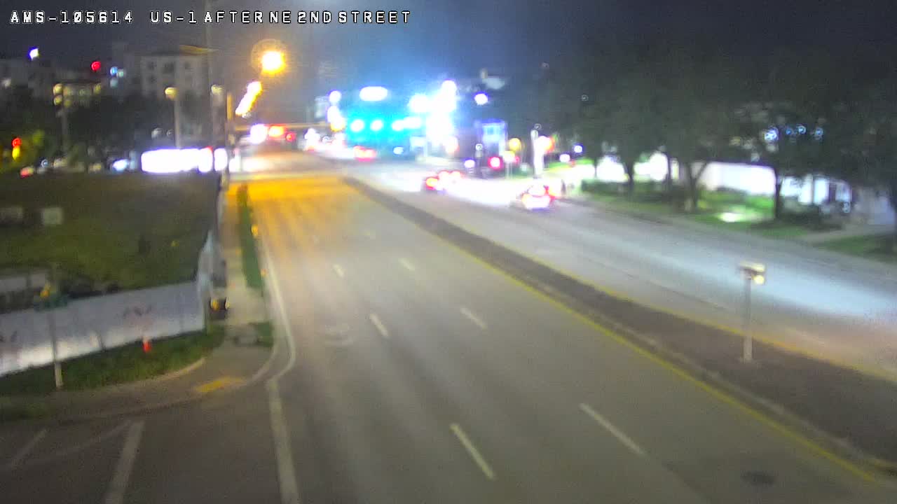 US-1 after NE 2nd Street