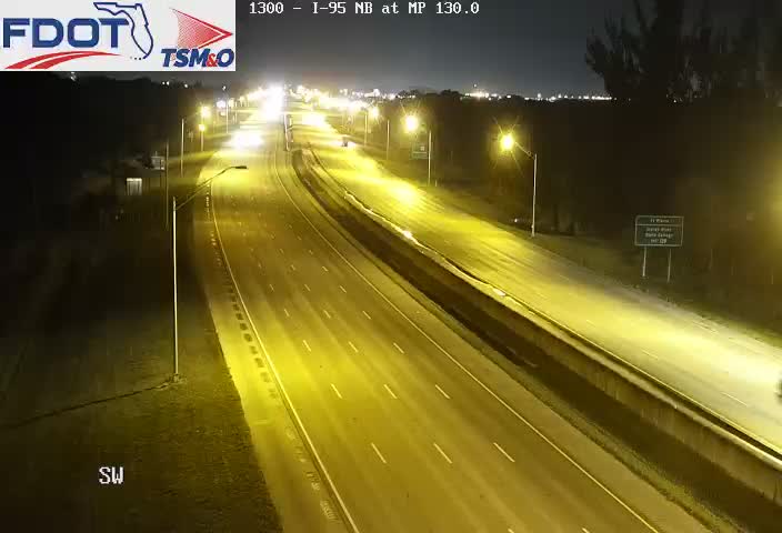 I-95 MP 130 Northbound