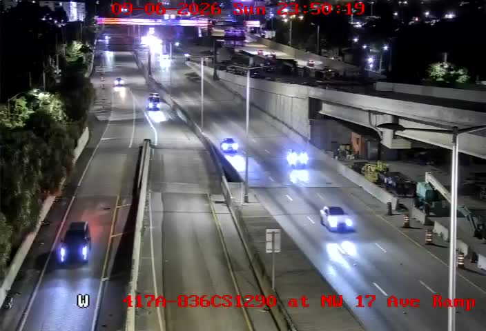 417A-836CS1290 at NW 17 Ave Ramp