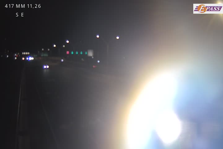 SR 417 at MM 11.26 (OBT Exit 11)