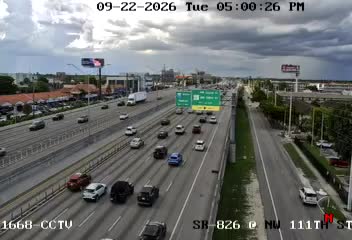 SR-826 @ NW 111TH ST