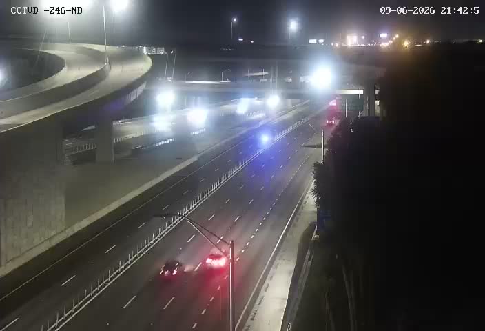 I-95 NB just N of 595 Exit Ramps