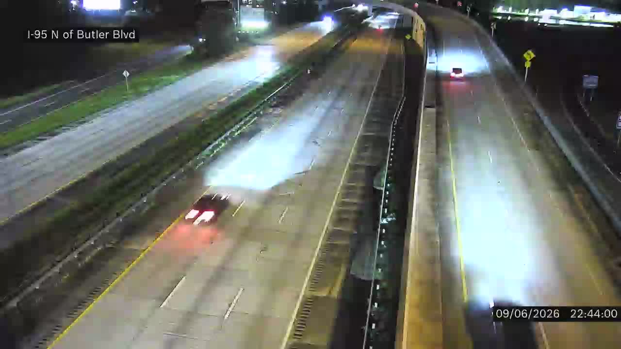 I-95 N of Butler Blvd