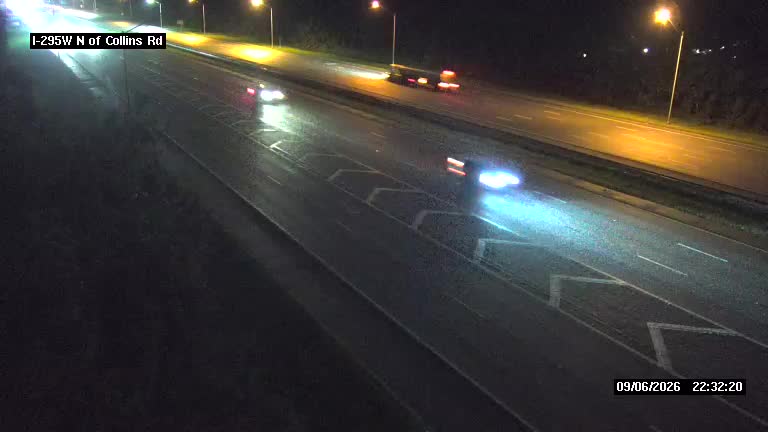 I-295 W N of Collins Rd