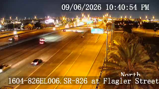 SR-826 at Flagler Street