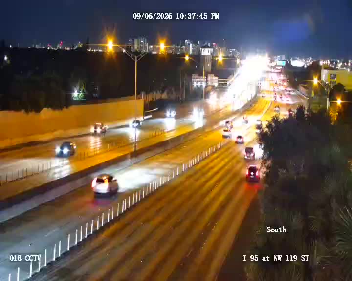 I-95 at Northwest 119th Street