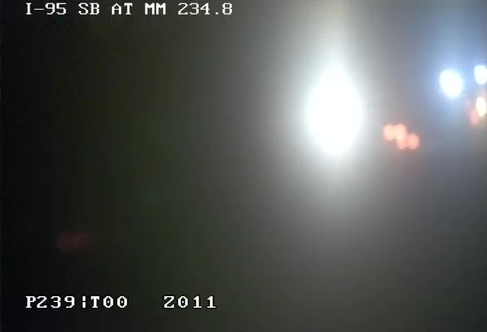 Photo from camera: I-95 @ MM 234.8 SB