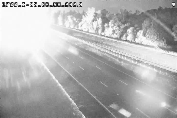 Photo from camera: I-95 @ MM 232.9 SB