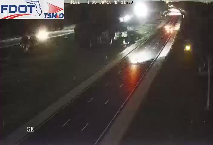 I-95 MP 116 Southbound