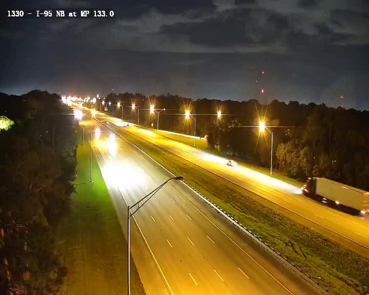 I-95 MP 133 Northbound