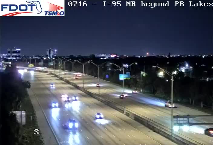 I-95 N of PB Lakes