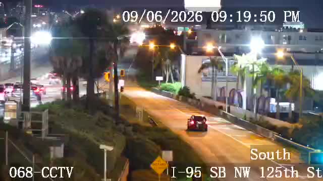 I-95 SB NW 125th St