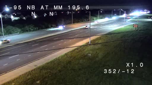 Photo from camera: I-95 @ MM 195.6 NB