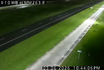 I-10 WB at MM263.8