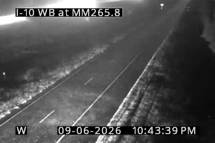 I-10 WB at MM265.8