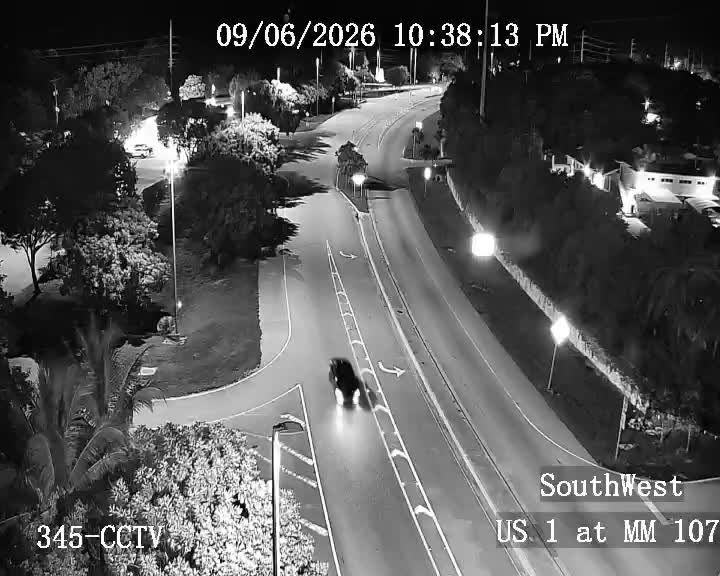 US-1 at Mile Marker 107