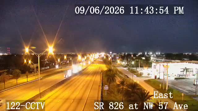 SR-826 at Northwest 57th  Avenue