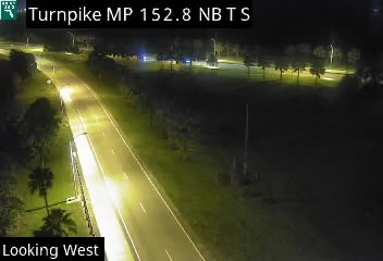 Tpke MM 152.8 at Ft Pierce S
