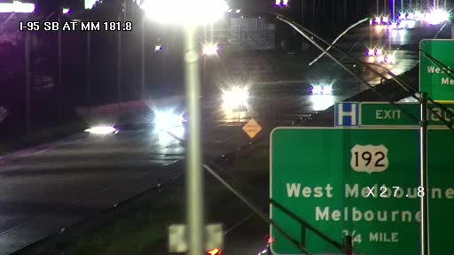 Photo from camera: I-95 @ MM 181.8 SB