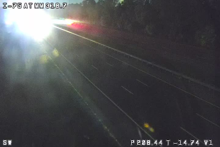 I-75 @ MM 318.7 NB