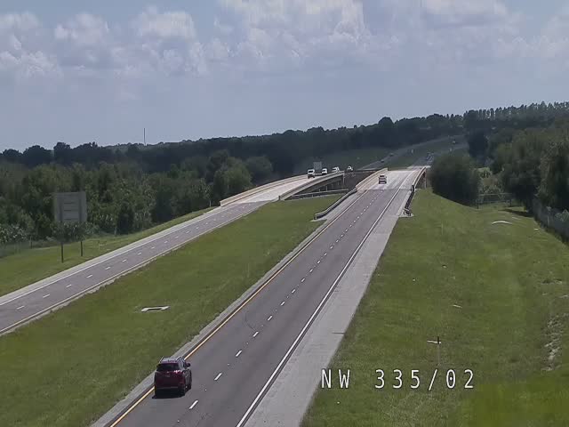 Câmera da FDOT: SR-429, milha 42.8 (sentido sul)