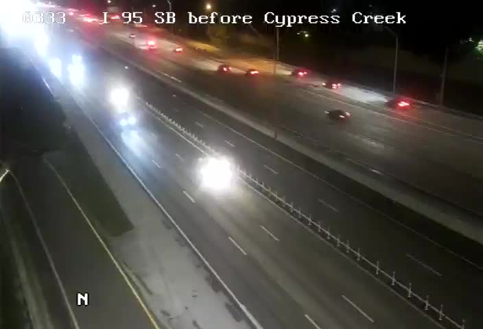 I-95 NB before Cypress Creek