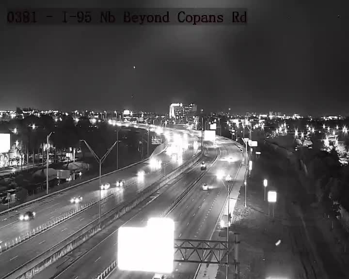 I-95 NB before NW 36th Street