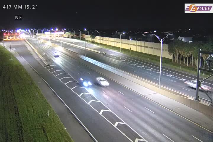 SR-417 S of Boggy Creek Toll Plaza