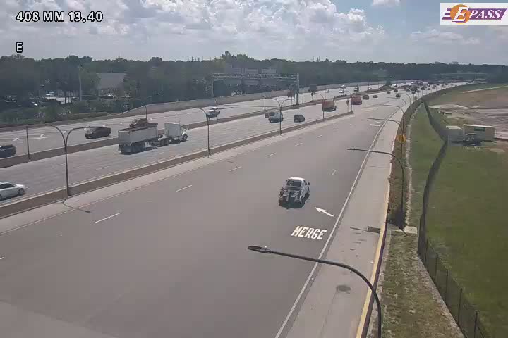 Câmera da FDOT: SR-408 at Conway Toll Plaza