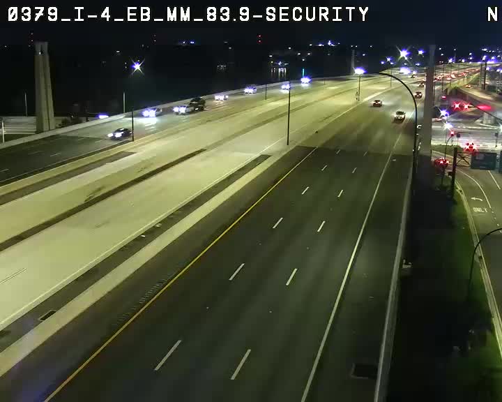 I-4 @ MM 83.9-SECURITY EB