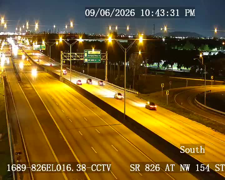 SR-826 AT NW 154TH ST